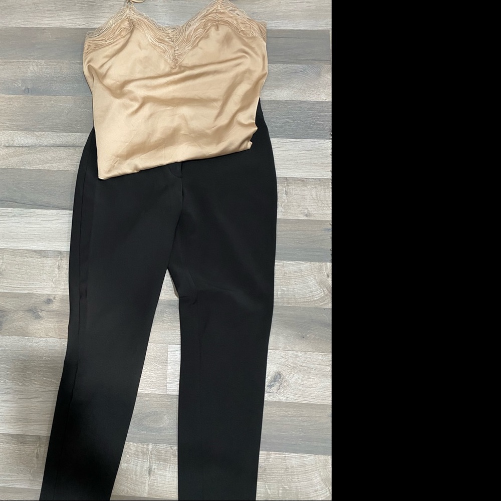 Black Express ankle length slacks Size 8